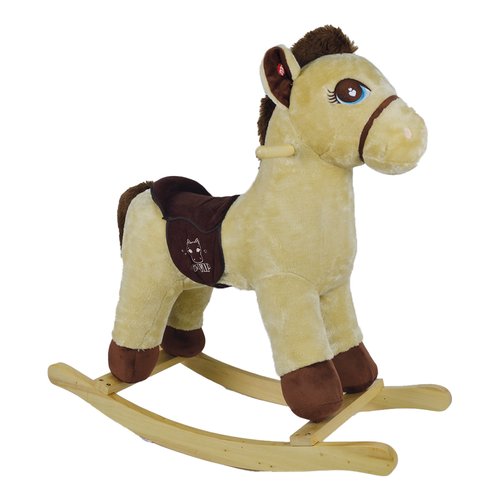 Image of Cavallino dondolo Ods 43405 MY VIP Rocking Horse con suoni Beige 074