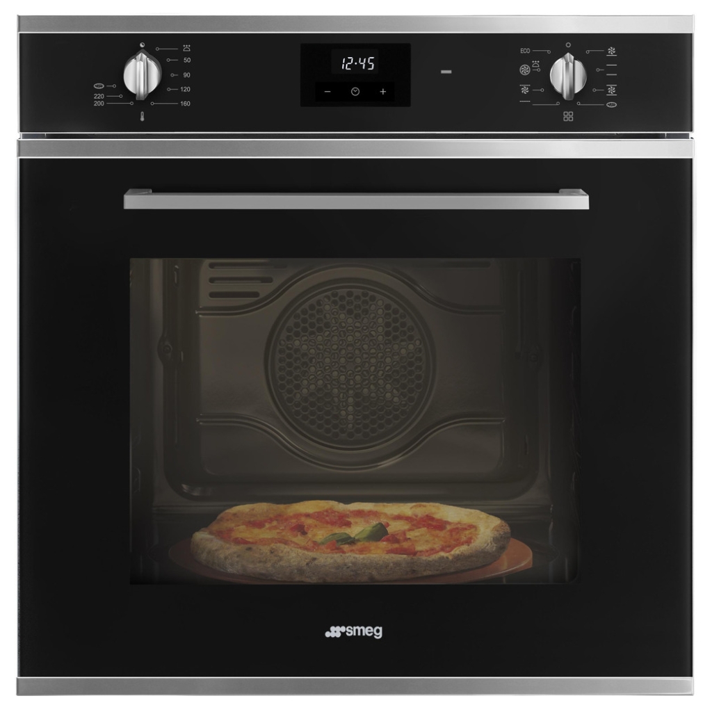 Image of Smeg SF6400EPZN Forno Elettrico da incasso Termoventilato 65 L 8 Funzioni Classe A Inox/nero 074