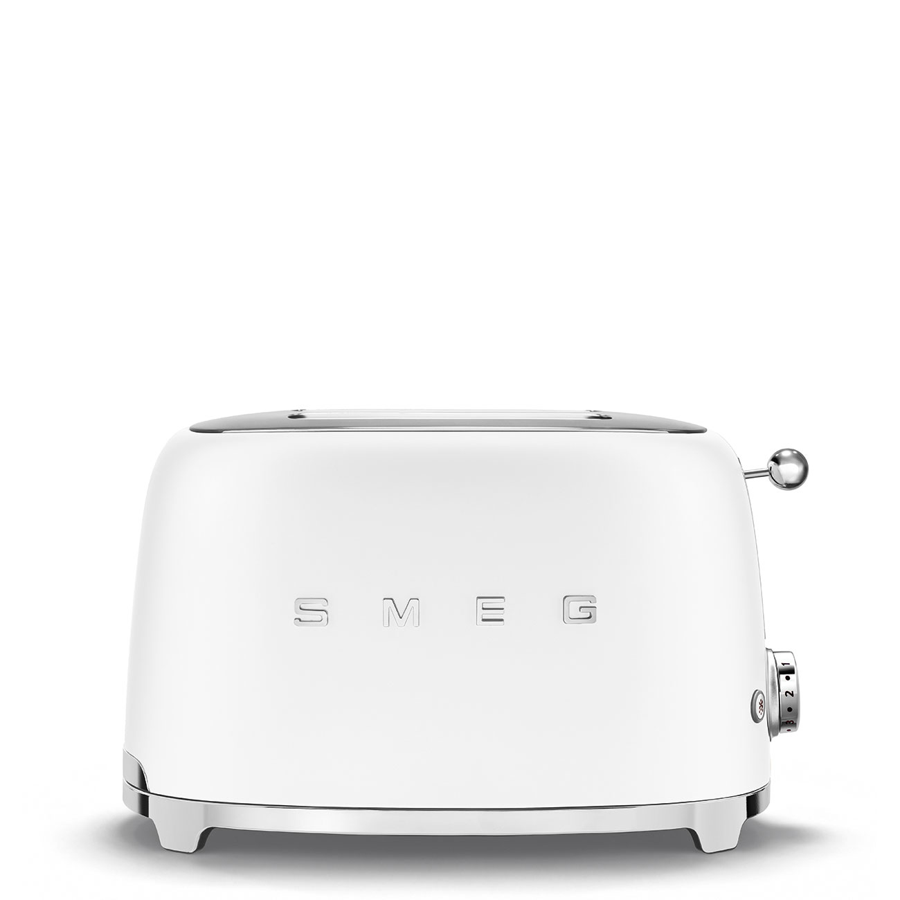 Image of SMEG TOASTER 2X2 50� STYLE MATT WHITE TSF01WHMEU 074