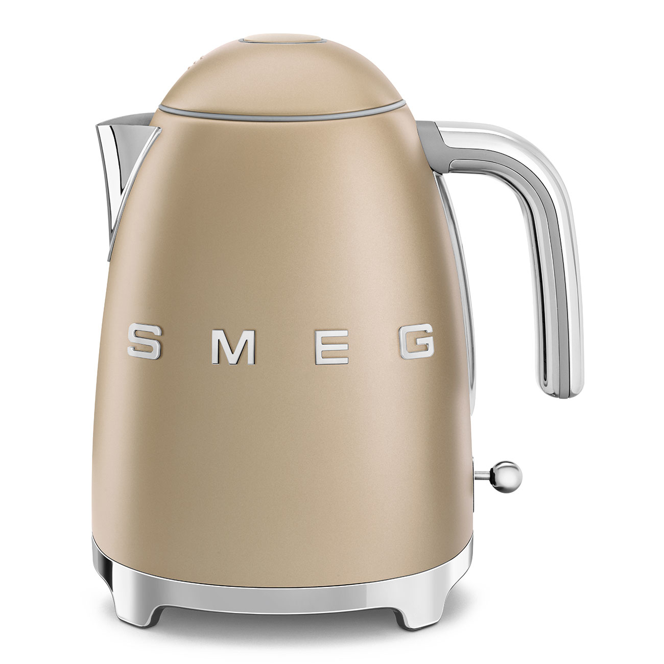 Image of SMEG Klf03chmeu Oro Opaco 50s Style Bollitore 1,7 Litri 7 Tazze Soft Opening Autooff 100°c 074