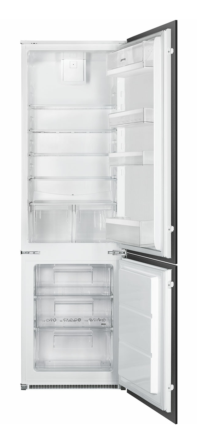 Image of SMEG FRIGO INCASSO COMBINATO VENTILATO NO FROST 269LT E BIANCO C41721E 074