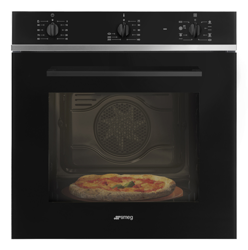 Image of Smeg SF64M3PZB Forno da incasso 65 L 3000 W 8 Funzioni Pizza Classe A Nero 074