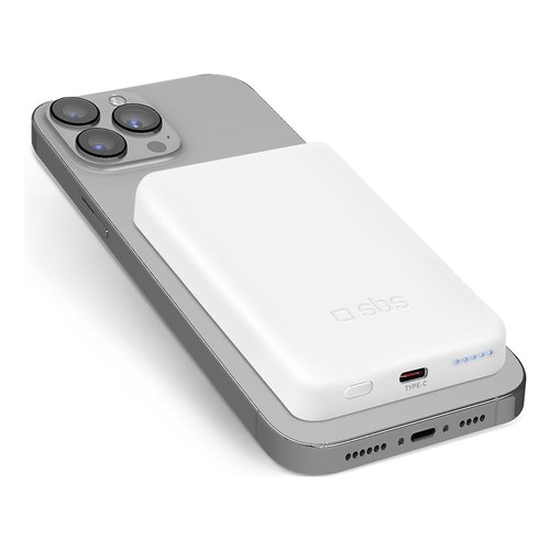 Image of POWER BANK 5000 MAH WHT TEBB5000MAG1CW 074