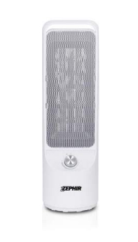 Image of ZEPHIR STUFA A TORRETTA OSCILLANTE CERAMICA 1000/2000W BIANCO TW6000C 074