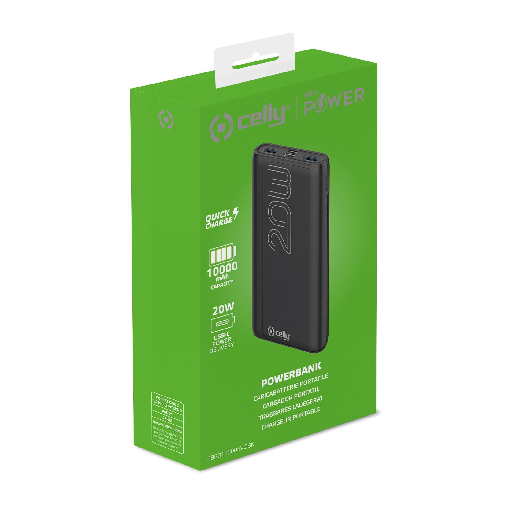 Image of POWER BANK PD20W 10000 EVO BLACK 074