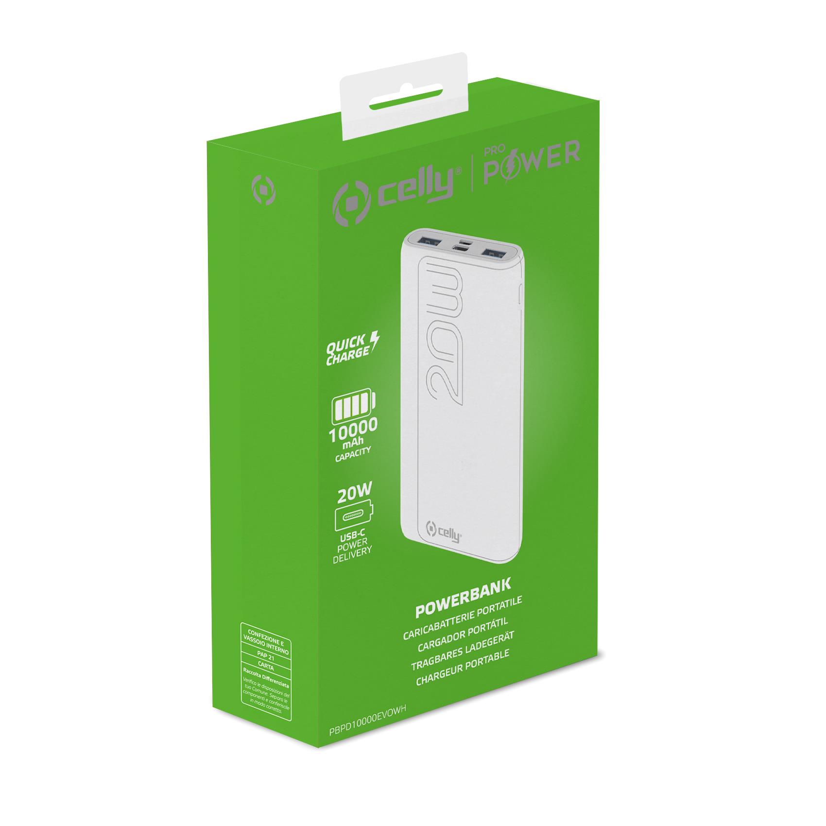 Image of POWER BANK PD20W 10000 EVO WHITE 074