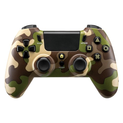 Image of Gamepad Qubick COP40002 PLAYSTATION 4 Camo Verde camouflage 074