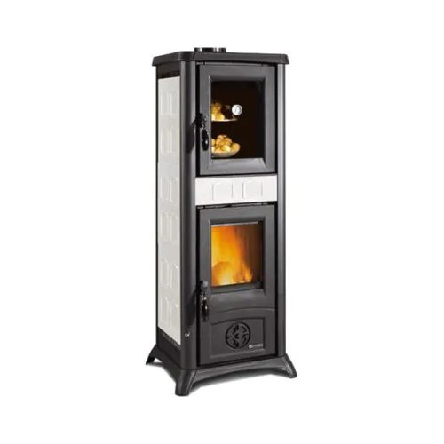 Image of Stufa legna 7,3kW GEMMA FORNO 5.0 Elegance bianco 7111721 074