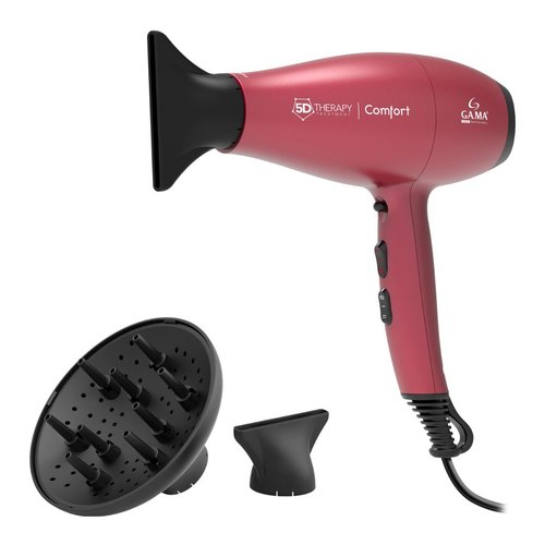 Image of GA.MA 5D Therapy Comfort Halogen asciuga capelli 2200 W Rosso