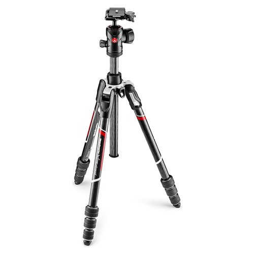 Image of Manfrotto MKBFRTC4-BH treppiede Videocamera portatile 3 gamba/gambe Nero, Argento 074