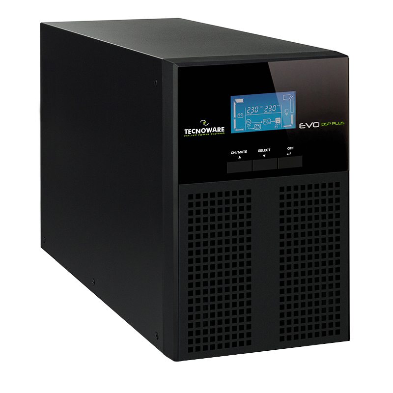 Image of TECNOWARE UPS EVO DSP PLUS 1.200 ON LINE IN VERSIONE DESK 074