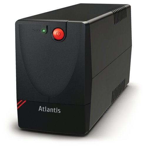 Image of UPS ATLANTIS A03-X1000 750VA (375W) One Power Stepwave Line Interactive AVR (3 step) 2xSchuko 074