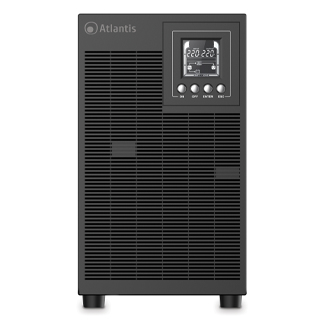 Image of UPS ATLANTIS A03-OP3002XLN Server Online PRO 3000VA (2100W) Tower 6 batterie USB/EPO/RS232 4xIEC LCD 074