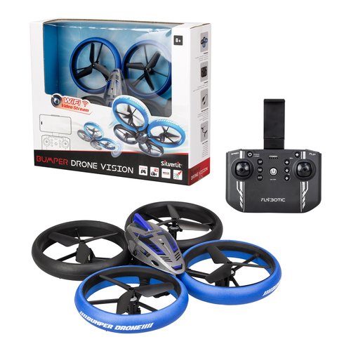 Image of Drone Rocco Giocattoli 20732122 FLYBOTIC Bumper Vision 2,4 GHz con vid 074