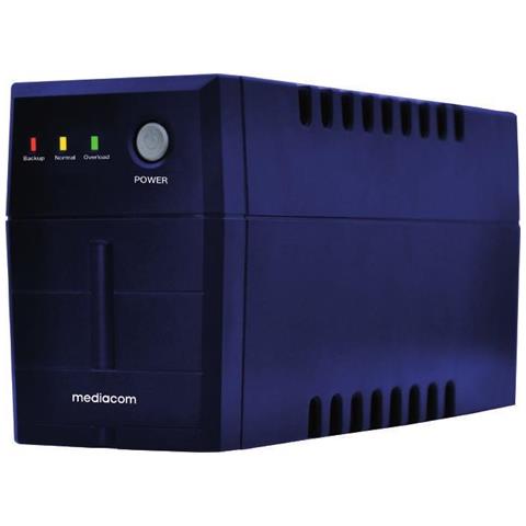 Image of MEDIACOM Gruppo di Continuità UPS Xpower 800 VA / 480 W 1 Presa Schuko 1 Presa AC 074