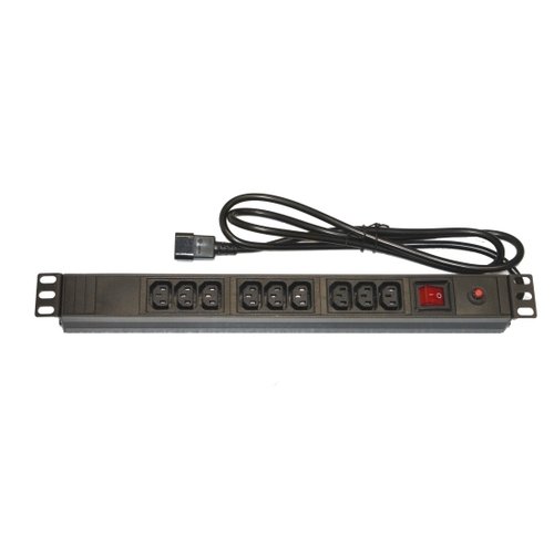 Image of MULTIPRESA LINK PER ARMADI RACK 19 9 PRESE FEMMINA IEC C13 074