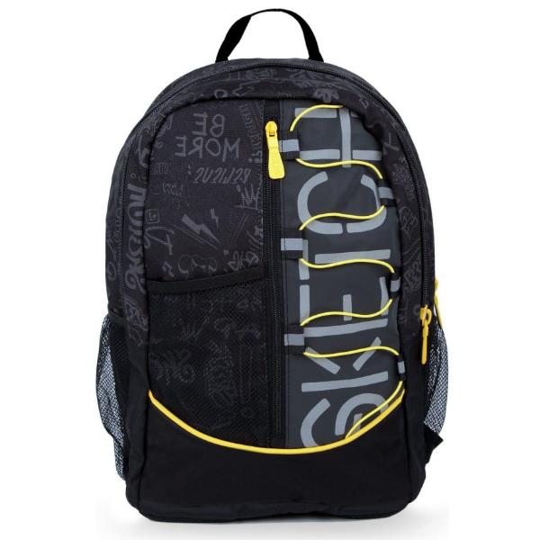 Image of 3 ZIP BACKPACK BLACK 074