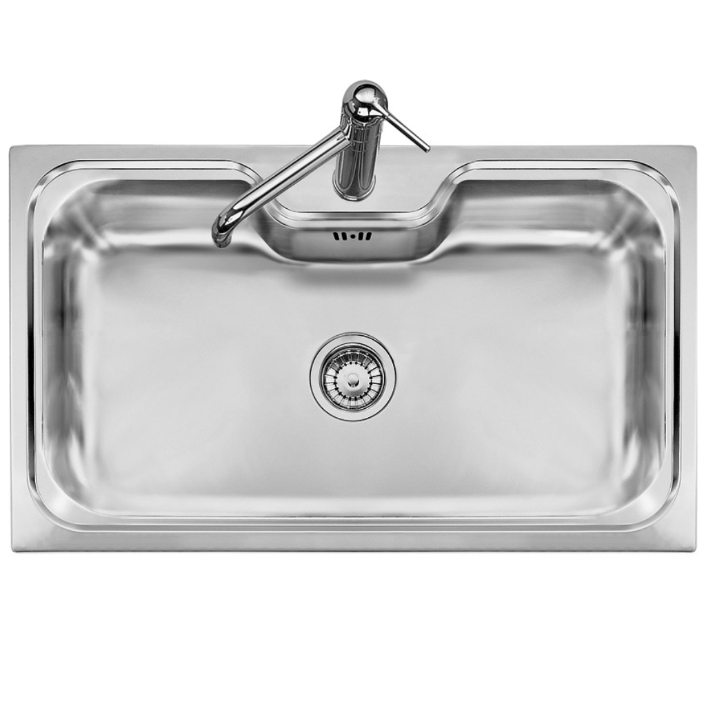 Image of Plados Telma VI08600 - VINTAGE Lavello incasso cm. 86 x 50 - inox 1 vasca 074