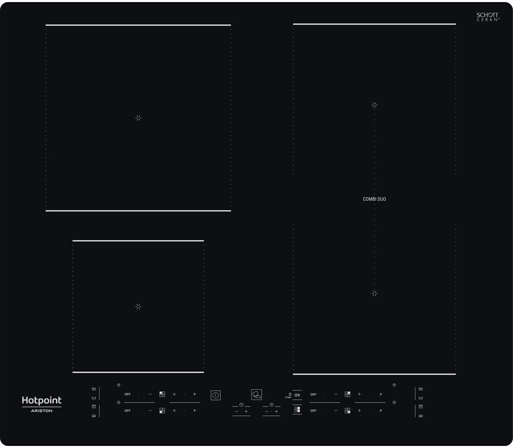 Image of Hotpoint Ariston Piano cottura a induzione HB 4860B NE 074