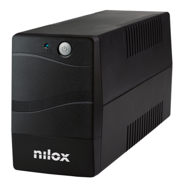 Nilox Premium Line Interactive 600 Sai 600va 420w Ups - Funzione Avr - 2x Schuko