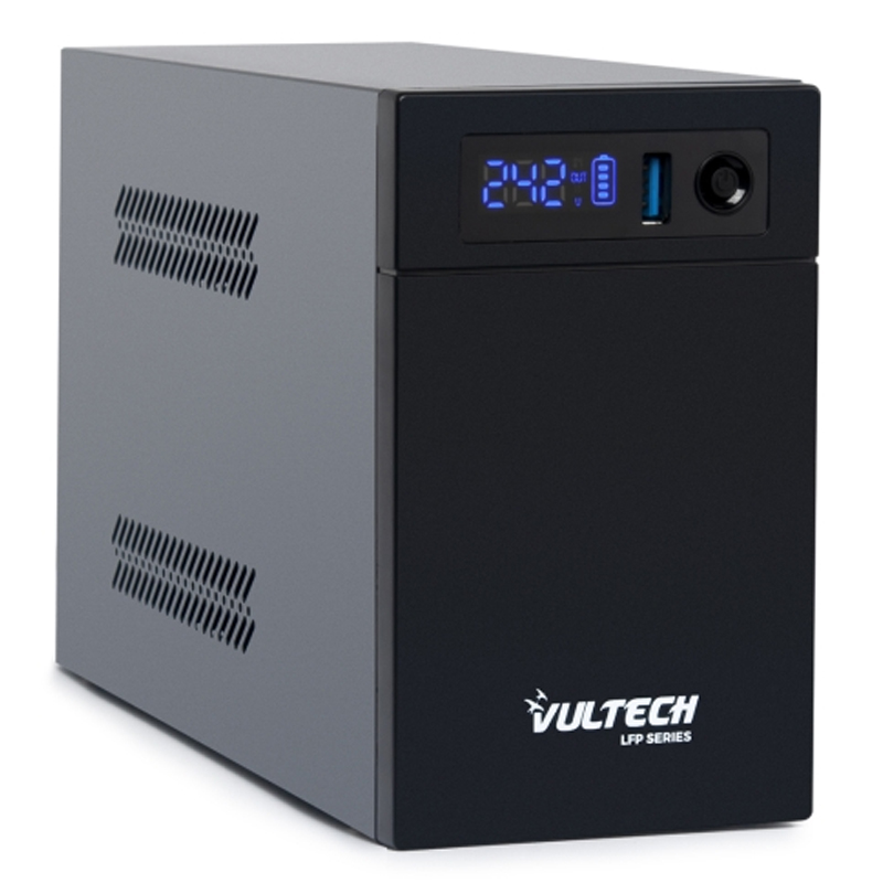 Image of Vultech UPS1000VA-LFP gruppo di continuità (UPS) A linea interattiva 1 kVA 530 W 2 presa(e) AC 074