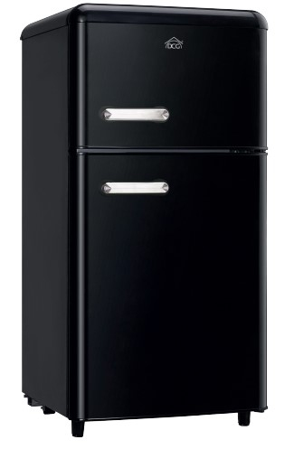 Image of FRIGO 100LT 86.4x45x49 RETRO NERO 074