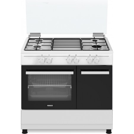 Image of CUCINA 90x60 4F F/ELE GRILL BIANCA 074