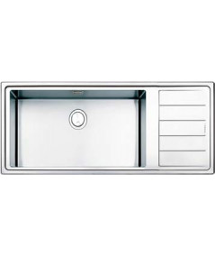 Image of Lavello 1 vasca LINEAR PLUS Inox Spazzolato 116 x 50 cm LNPG1161IRBC 074