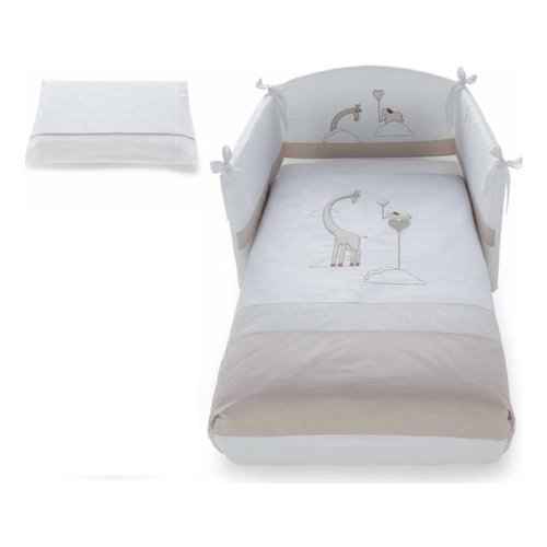 Image of Completo lettino Pali 0687SAVANA SAVANA Set 3 pezzi Bianco e Beige 074