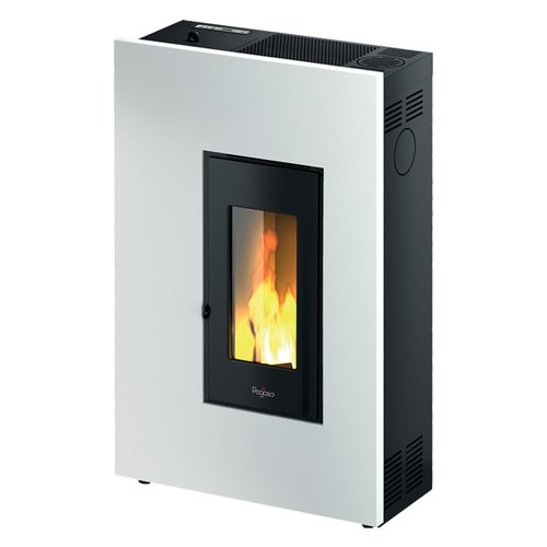 Image of Stufa pellet Pegaso 7020033 MADISON 5 Slim Bianco 074