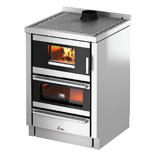 Image of Cucina legna Cadel 71220013 KOOK 60 4.0V Inox 074