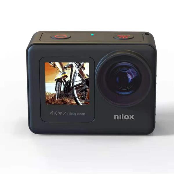 fotocamera sportiva nilox nxac4kdive001 nero