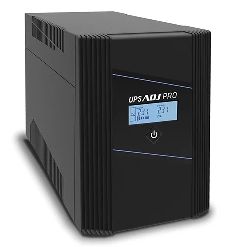 Image of UPS 1,5 KVA DESKTOP LINE INT.PRO SERIES 4*IEC+2*IEC PROT LCD BK ADJ 074