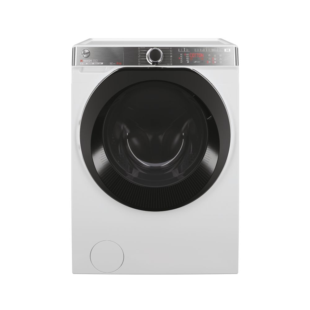 Image of Hoover H-WASH 550 H5WPB48AMBC8/1-S lavatrice Caricamento frontale 8 kg 1400 Giri/min Bianco