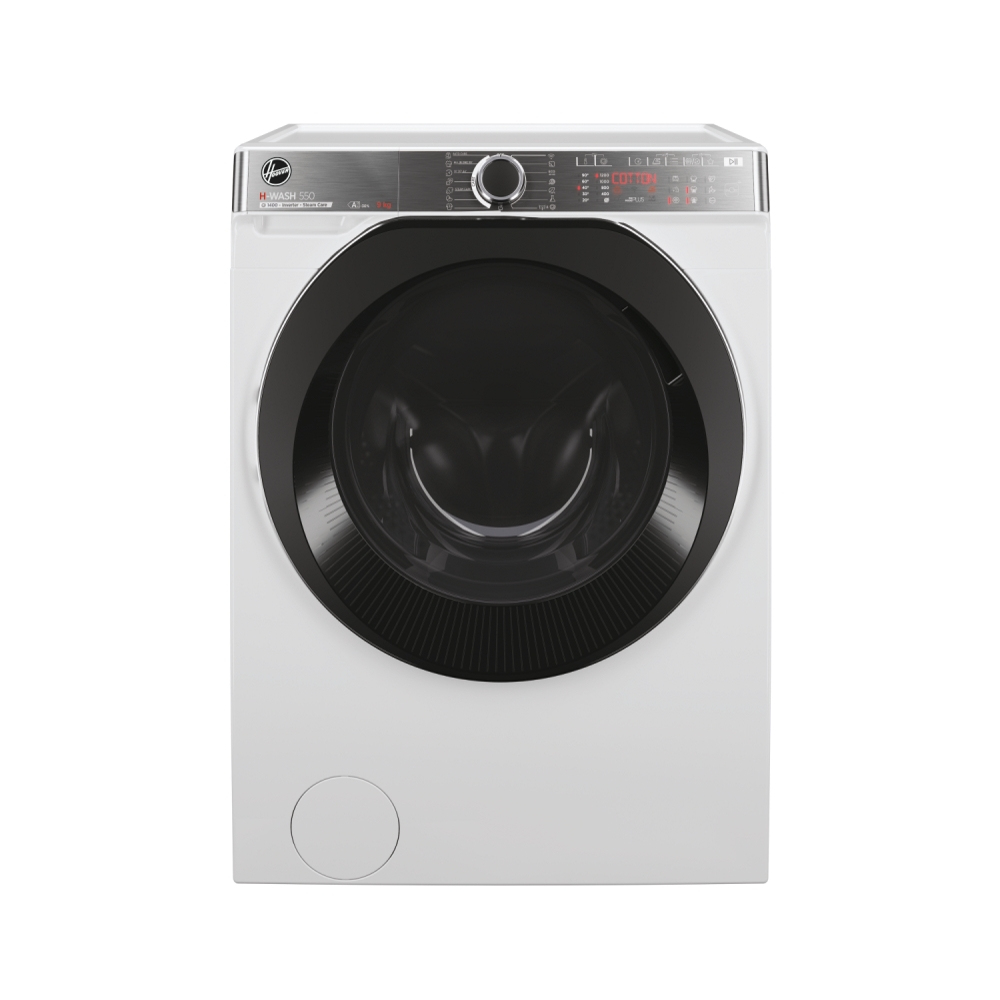 Image of Hoover H-WASH 550 H5WPB 49BC9/1-S lavatrice Caricamento frontale 9 kg 1400 Giri/min Bianco 074