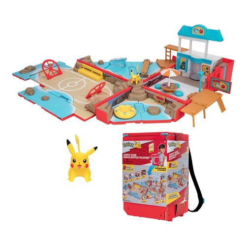 Image of Playset Arena Battle Beach con personaggio POKEMON PK182000 074