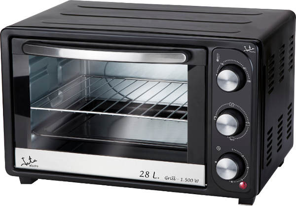 Image of JATA 28L GRILL OVEN BLACK 1500W HN928