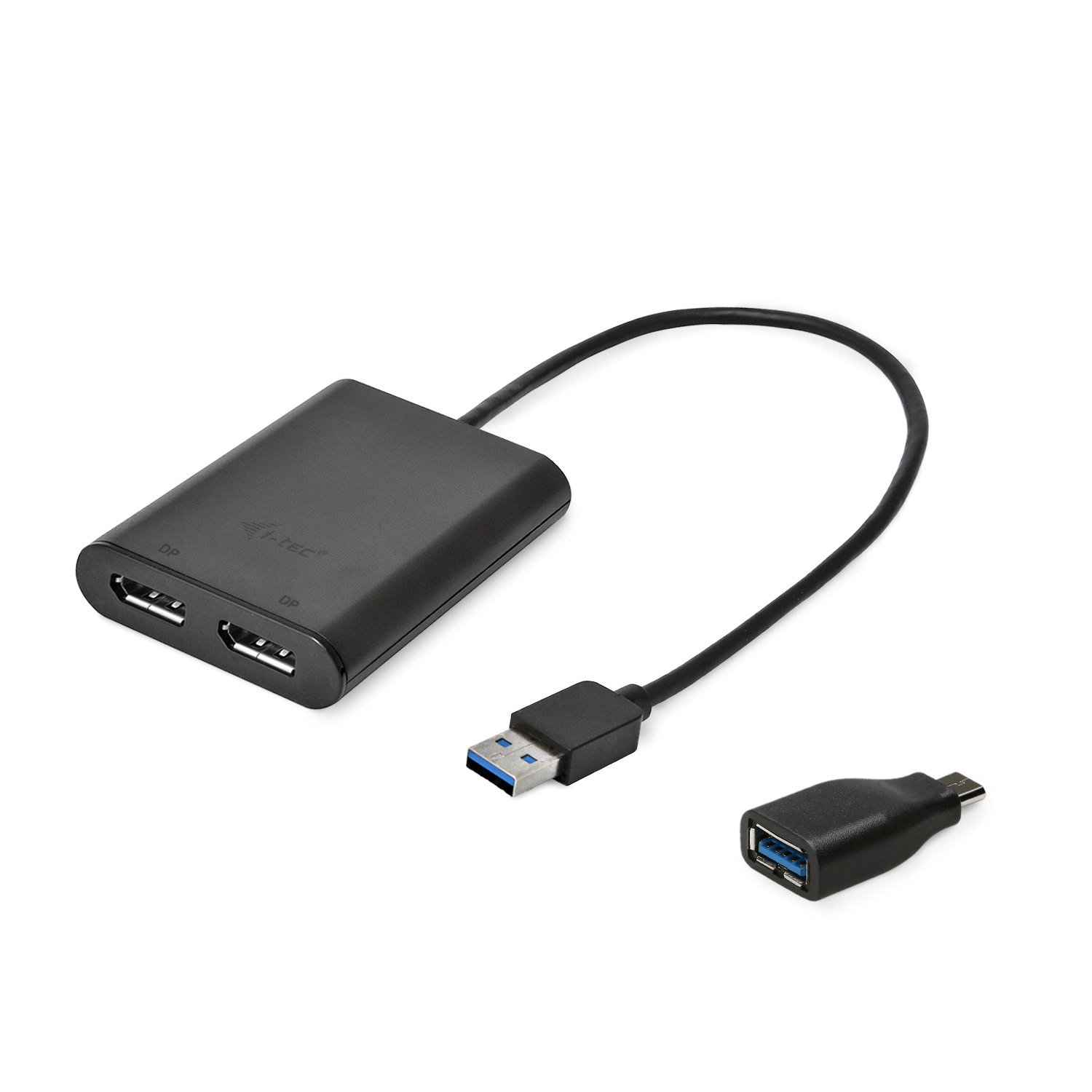 Image of i-tec USB 3.0 / USB-C Dual 4K DP Video Adapter 074