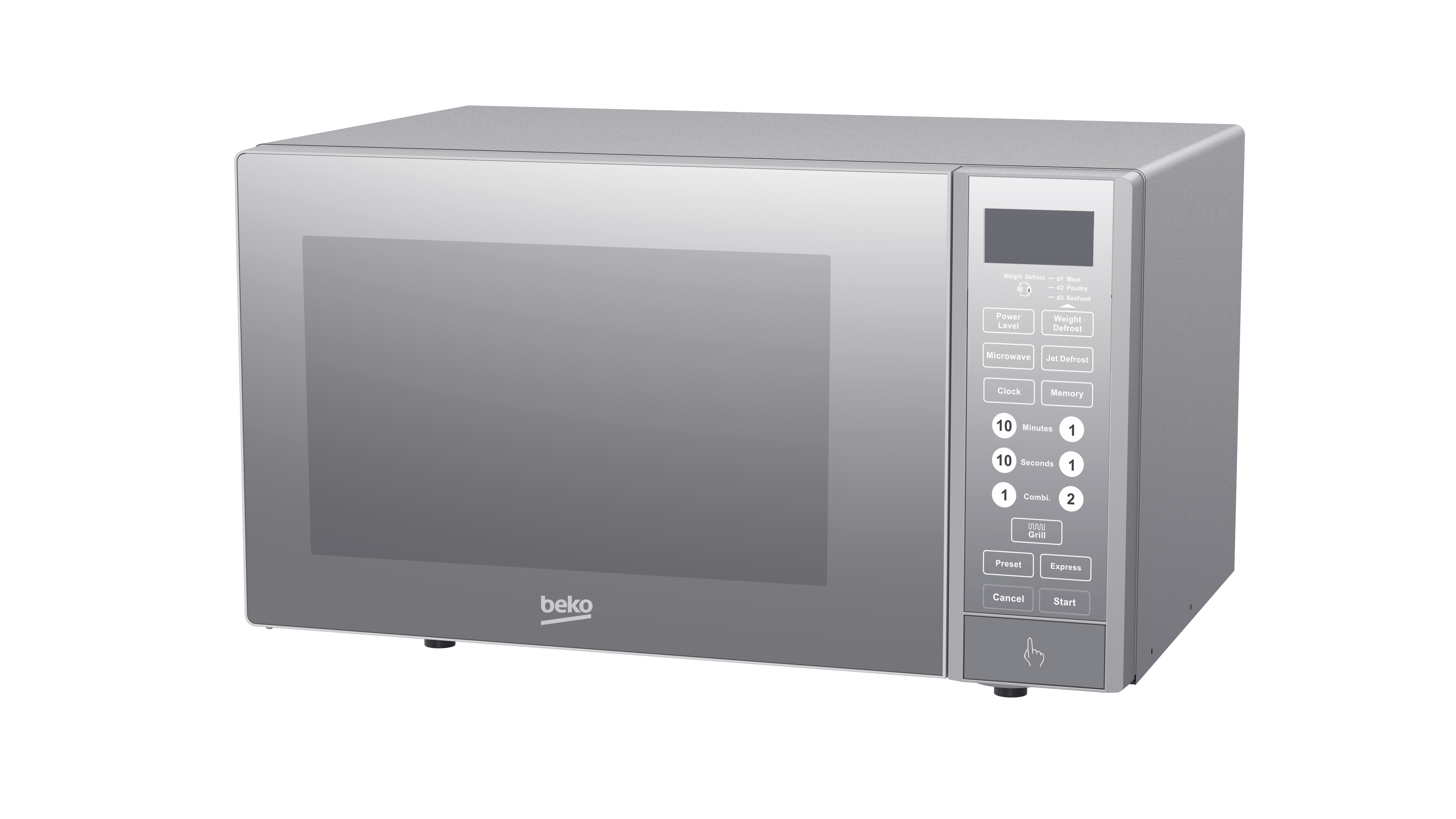 Image of Beko MGF23330S Argento Microonde con grill Superficie piana 23 L 900 W 074