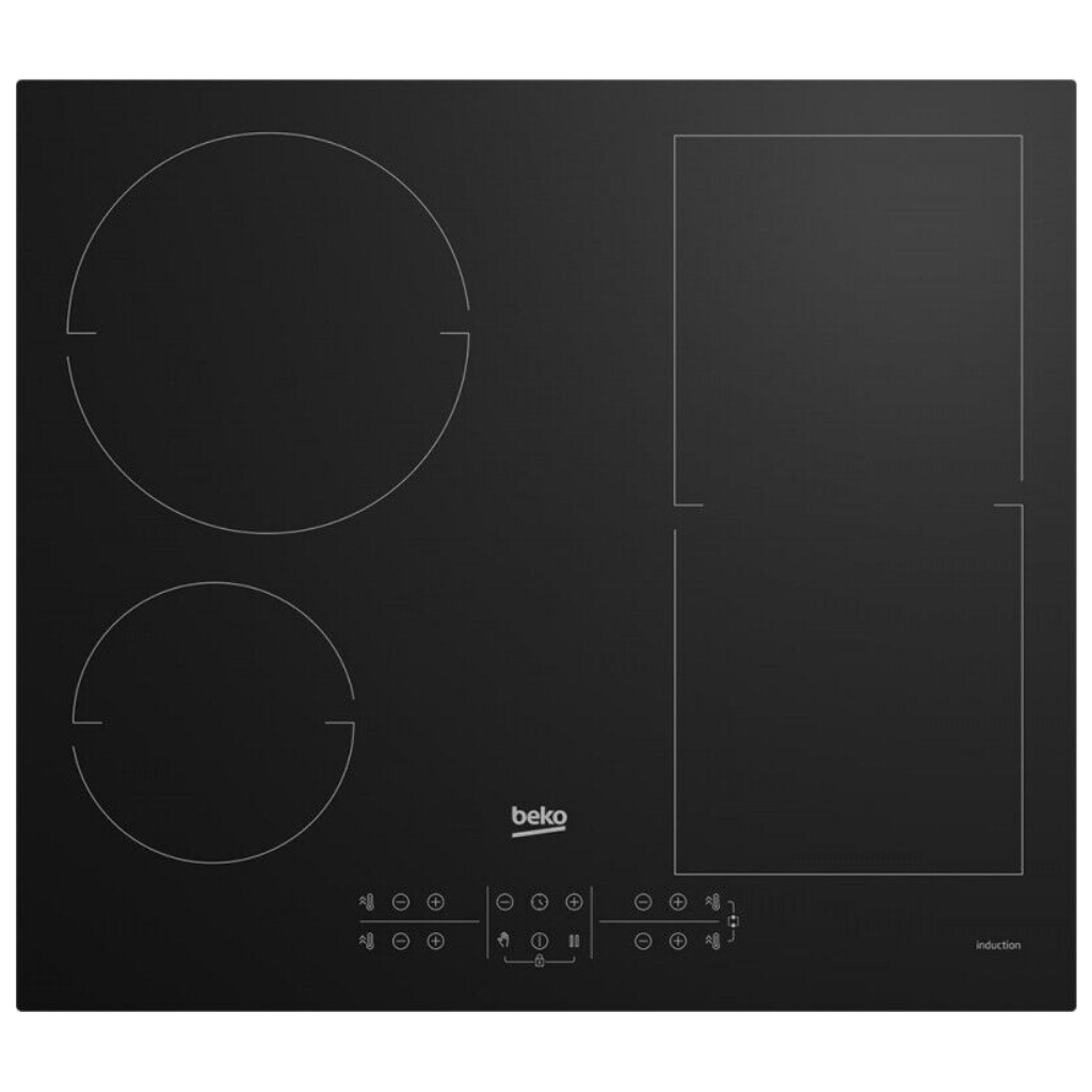 Image of Beko HII64210FMTR Nero Da incasso 60 cm Piano cottura a induzione 4 Fornello(i) 074