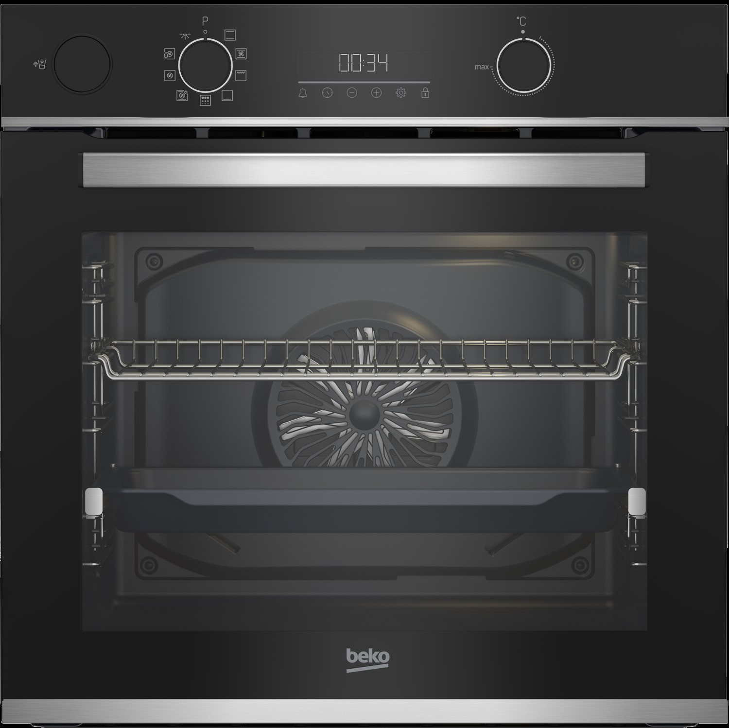 Image of Beko BBIS13300XPE 71 L 3400 W Nero, Acciaio inox 074