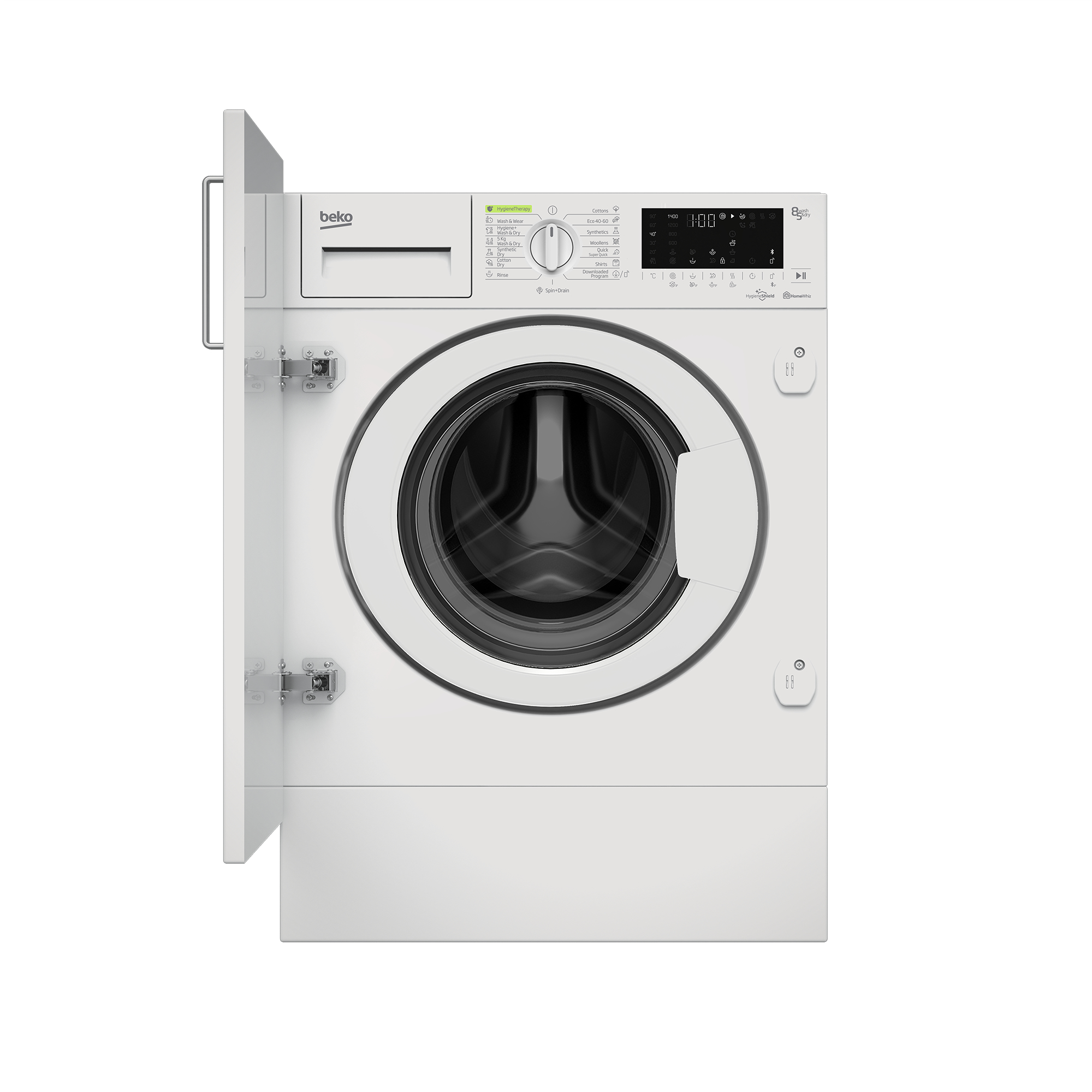 Image of Beko HITV8736B0HT lavasciuga Da incasso Caricamento frontale Bianco D 074