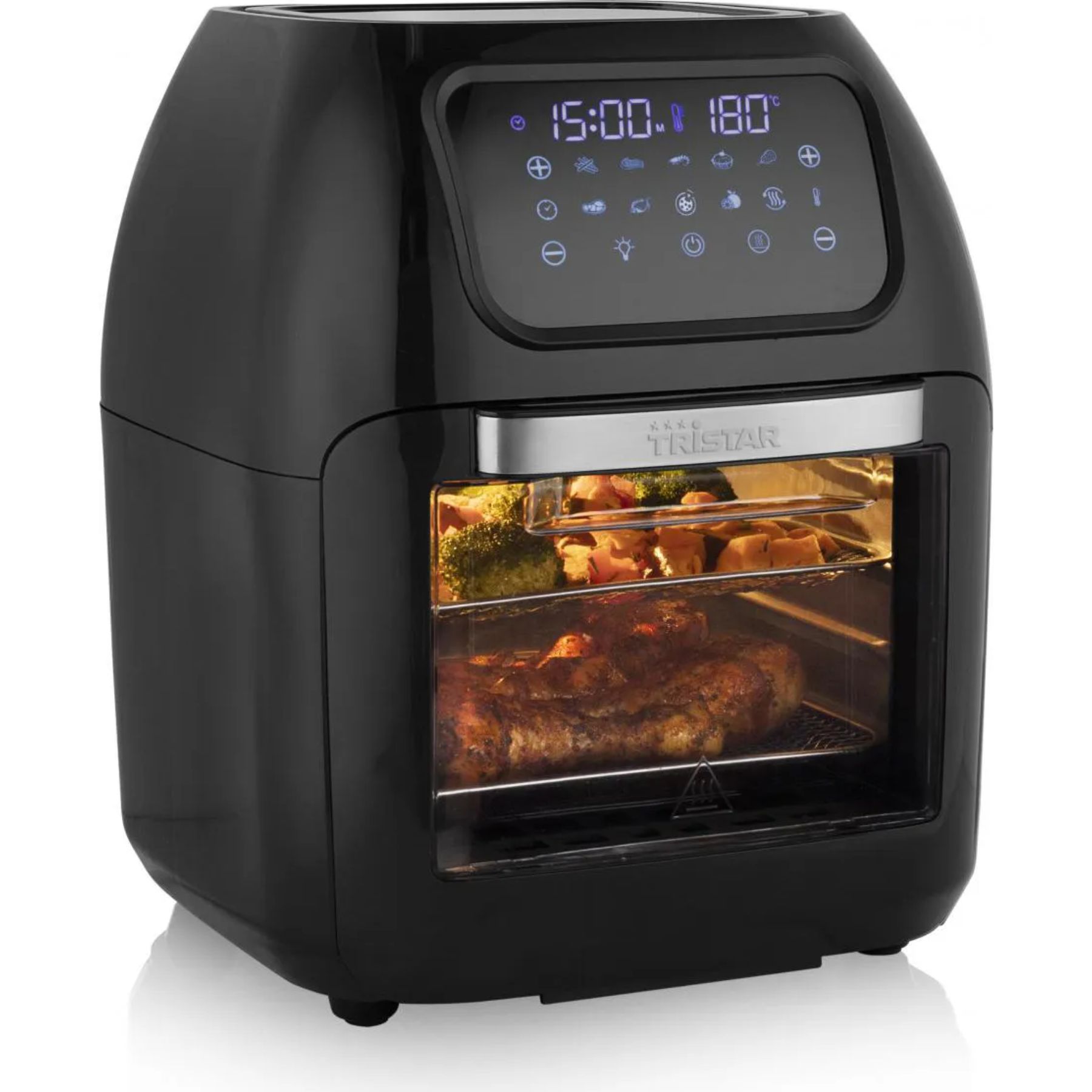 Image of FRIGGITRICE AD ARIA CALDA 12LT FORNO 1800W TRISTAR FR-9068 NERO 074