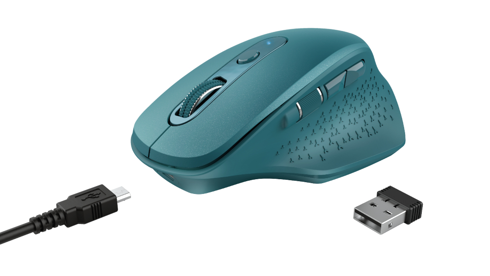 Image of Trust Ozaa mouse Ufficio Mano destra RF Wireless Ottico 2400 DPI 074