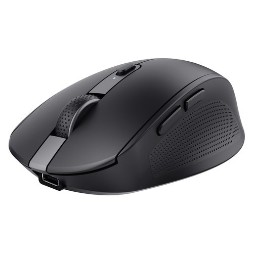 Image of Trust Ozaa mouse Ufficio Mano destra RF senza fili + Bluetooth Ottico 3200 DPI 074