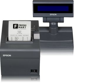 Image of Epson FP-81II RT (014JN): Italy fiscal, PS, LCD std, ETH, 80mm, K23, EDG 074