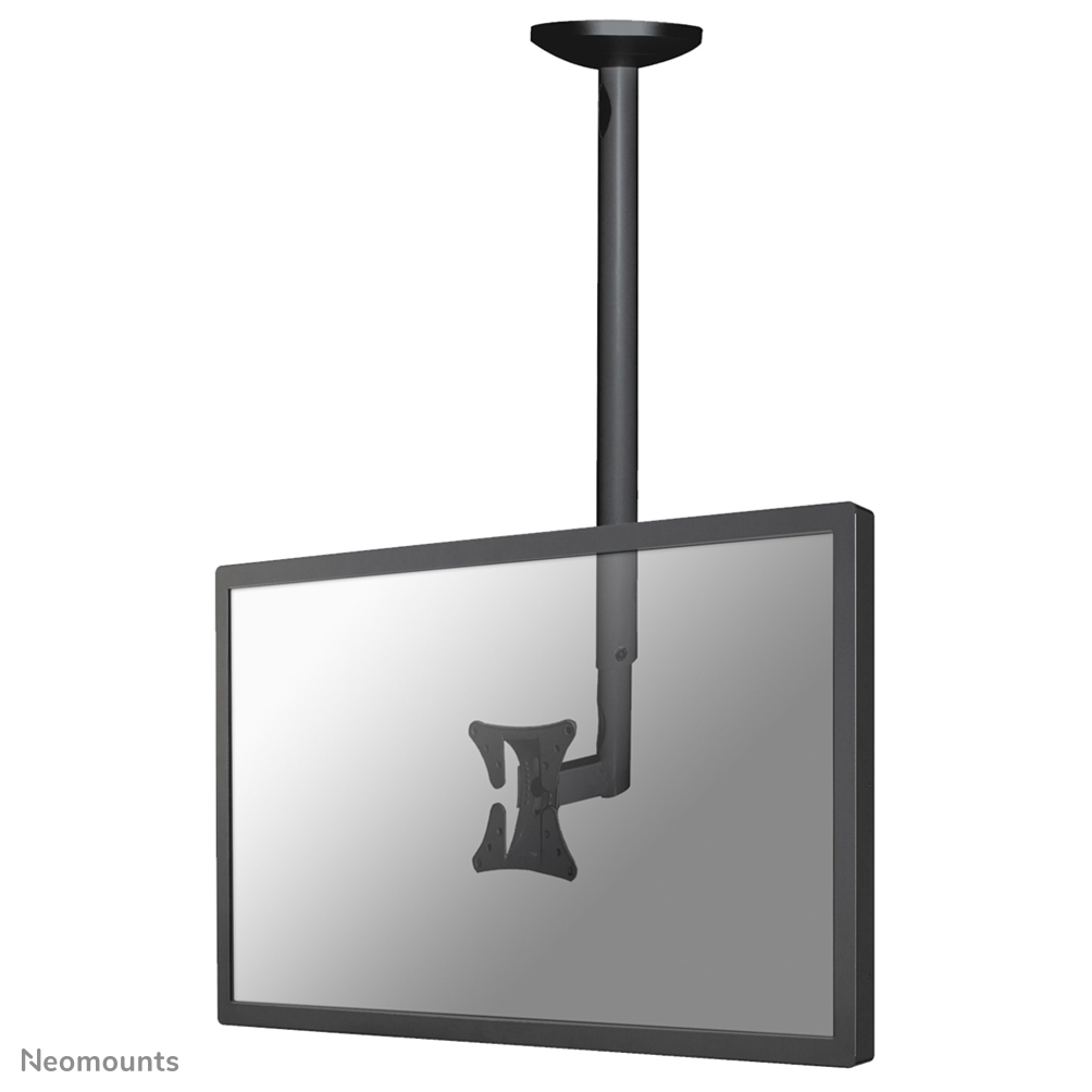 Image of Neomounts FPMA-C050BLACK Supporto monitor/TV a soffitto 10-30" - alt. 60-85 cm 074