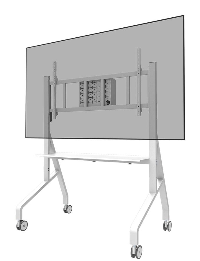 Image of Neomounts FL50-575WH1 Carello TV 65-110" - installazione rapida - TÜV 074