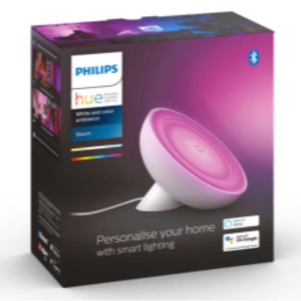 Image of Philips Hue bianco and Color ambiance Bloom Lampada Smart da tavolo Bianca 074