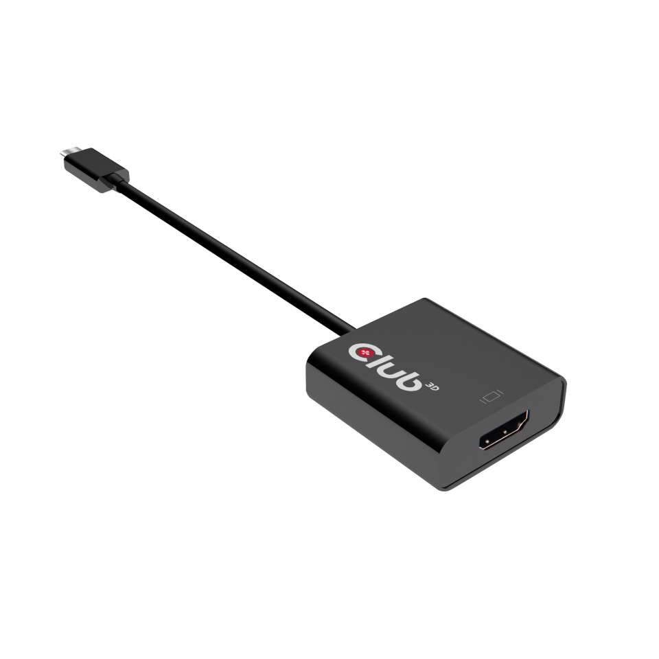 Image of CLUB3D USB 3.1 Type C to HDMI 2.0 UHD 4K 60HZ Active Adapter 074